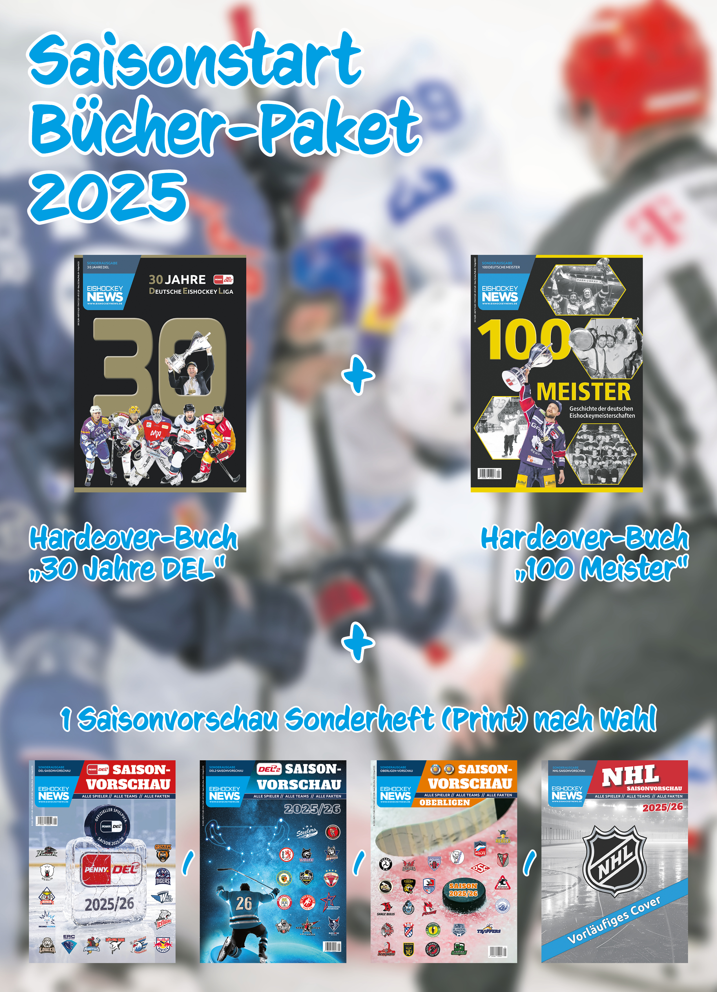 Saisonstart Bücher-Paket 2025