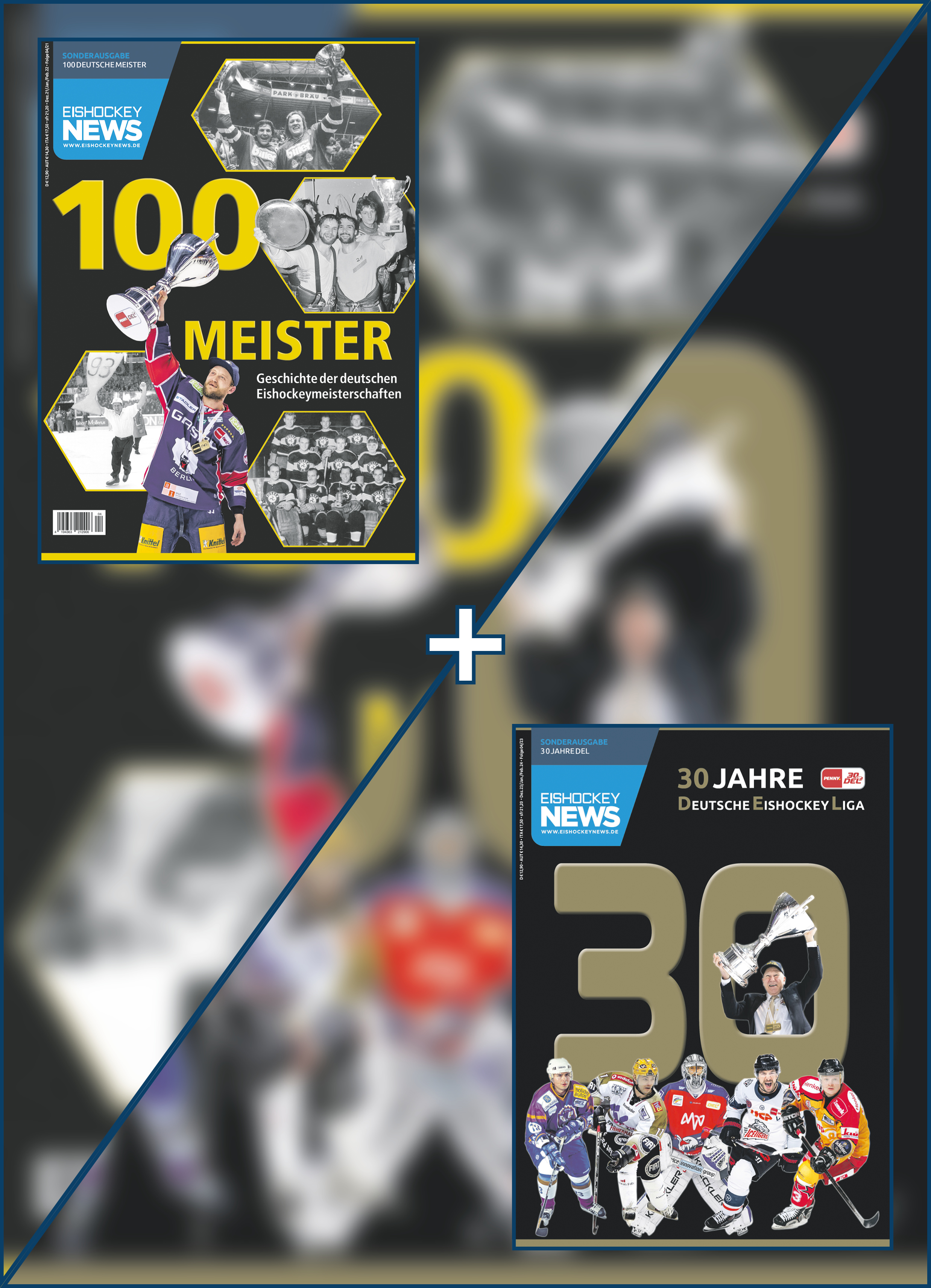 BLACK DEAL Buch „100 Meister“ + Sonderausgabe „30 Jahre DEL“