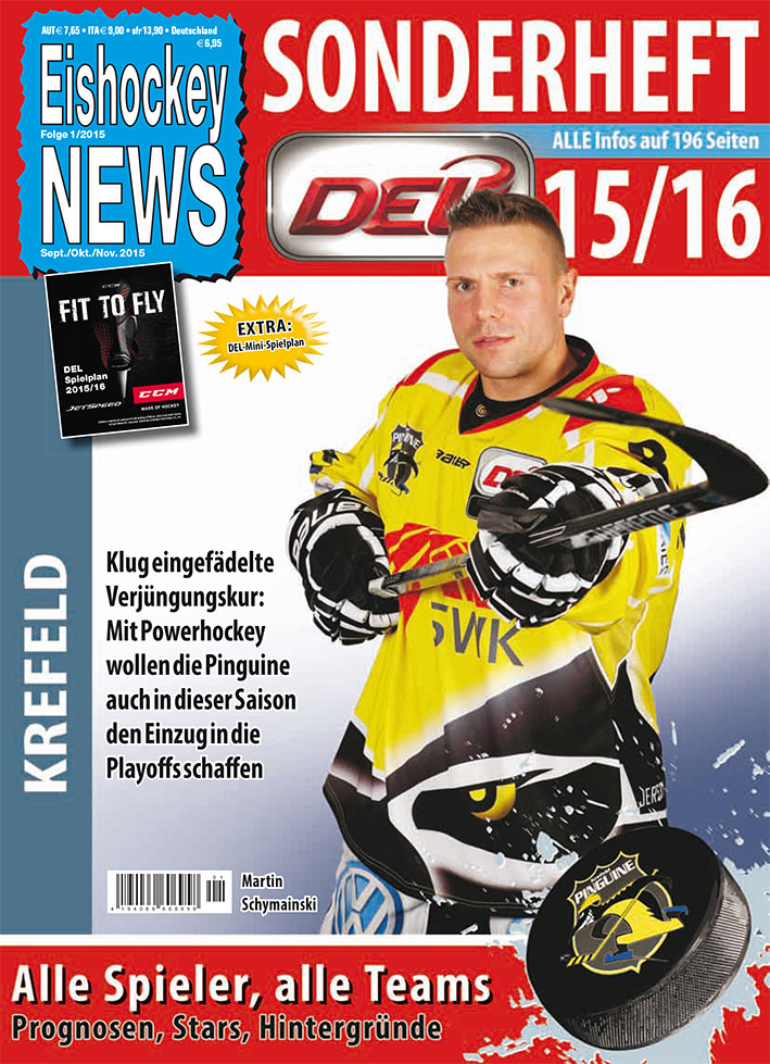 DEL Sonderheft 2015/16 Clubtitel Krefeld