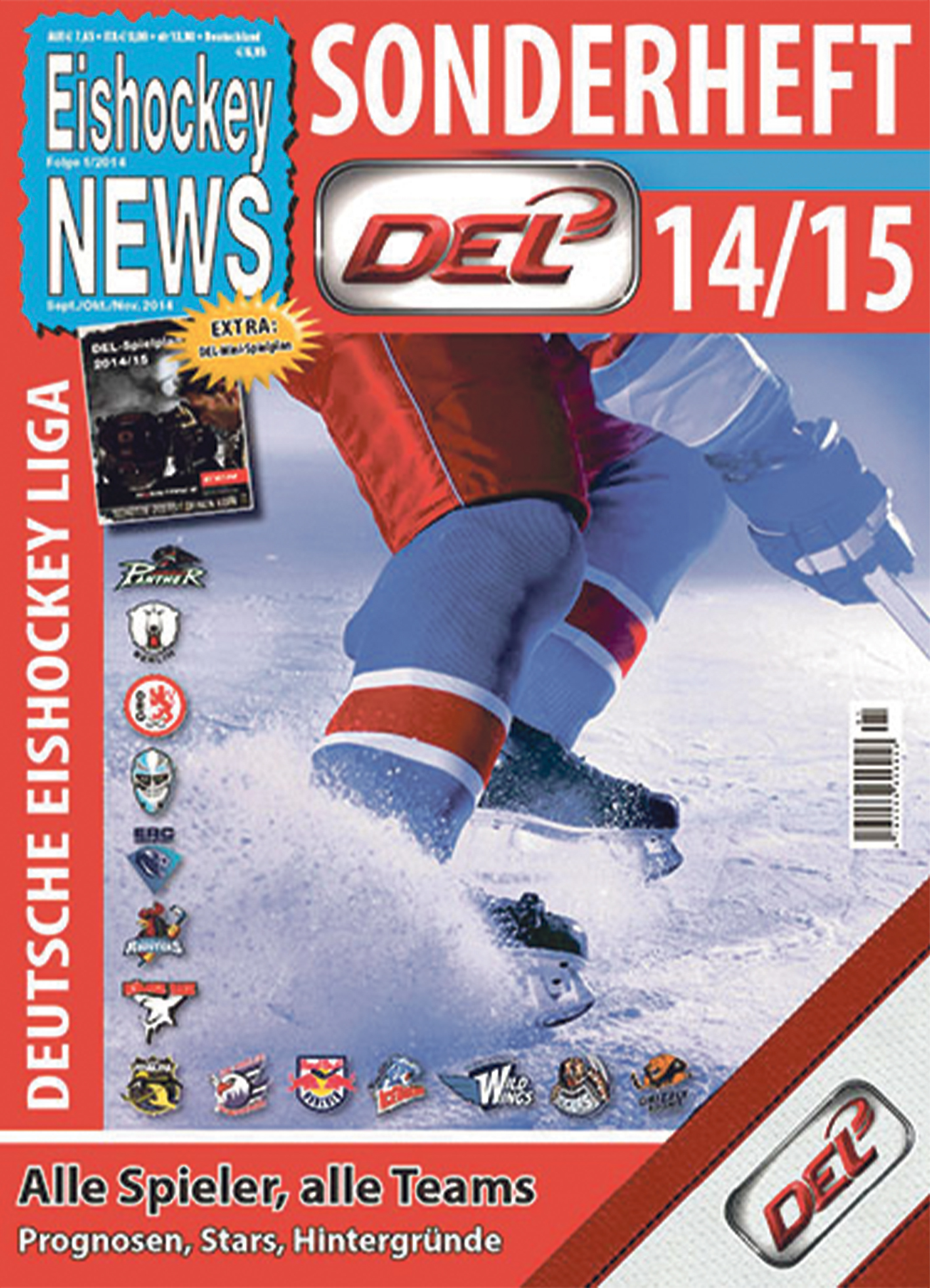 DEL Sonderheft 2014/15 mit allgemeinem Cover