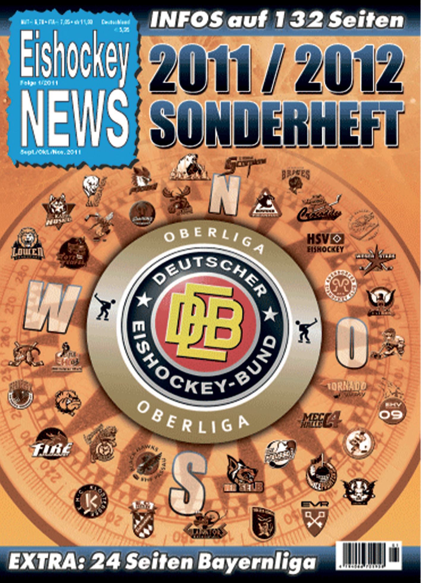 Oberligen Sonderheft 2011/12 mit allgemeinem Cover