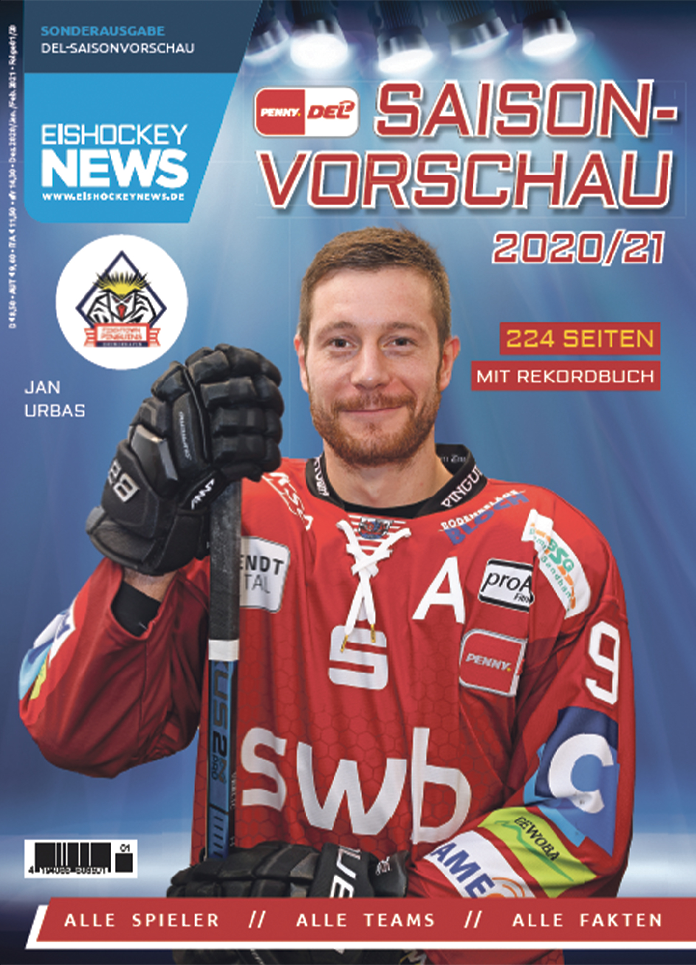 DEL Sonderheft 2020/21 mit Bremerhaven-Cover (ab 17.12.20)