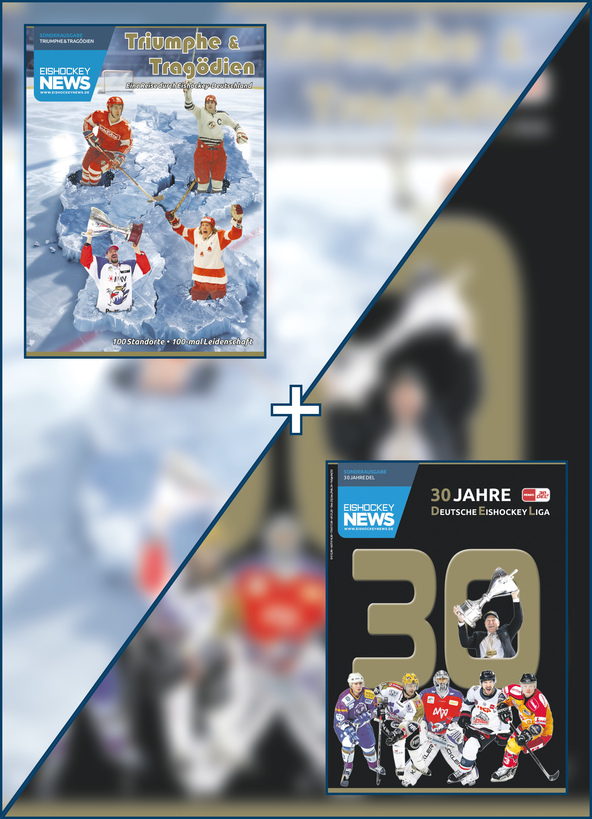 Bücher Duo 2025 mit „30 Jahre DEL“