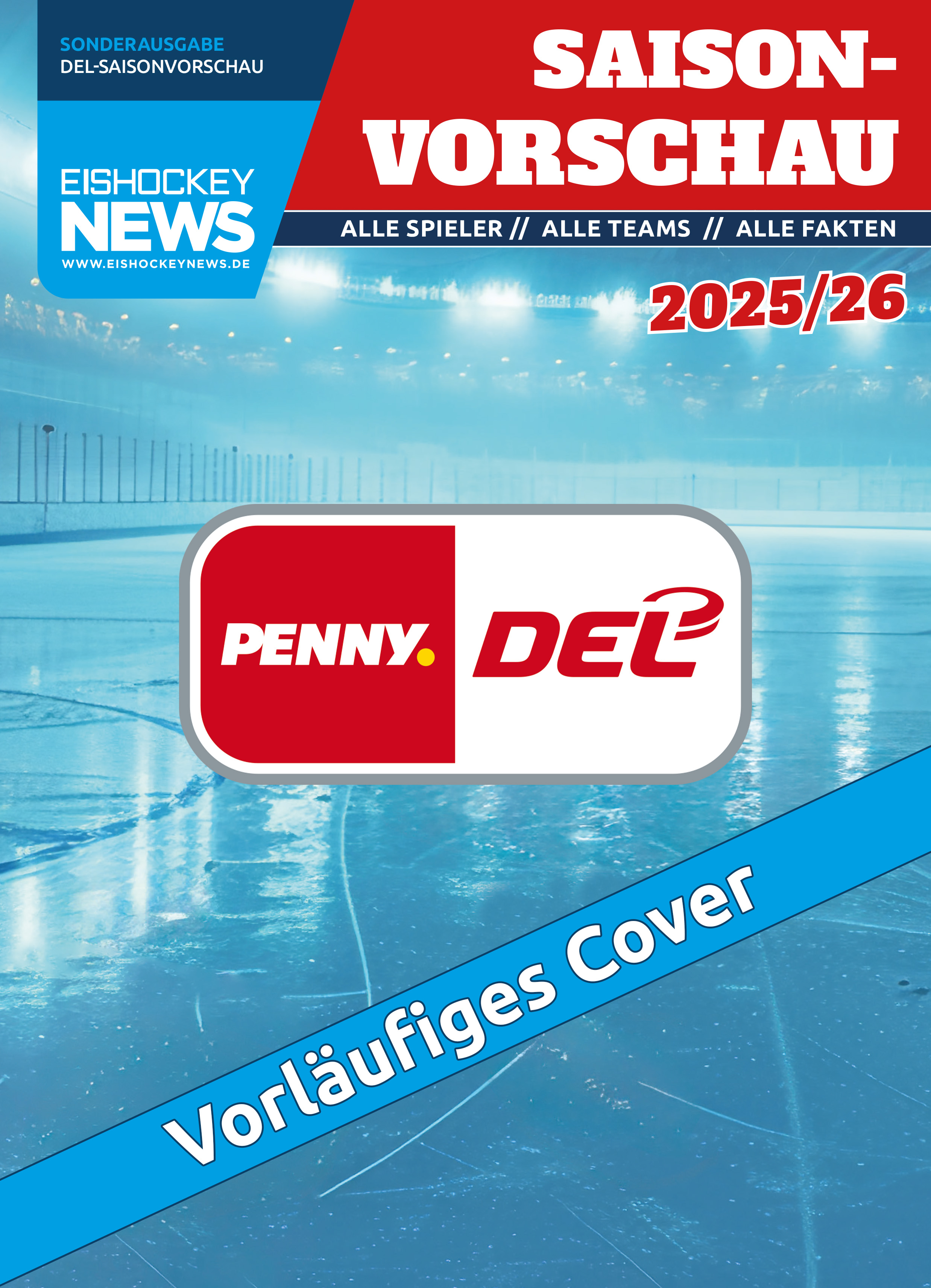 DEL Sonderheft 2025/26 mit allgemeinem Cover 
