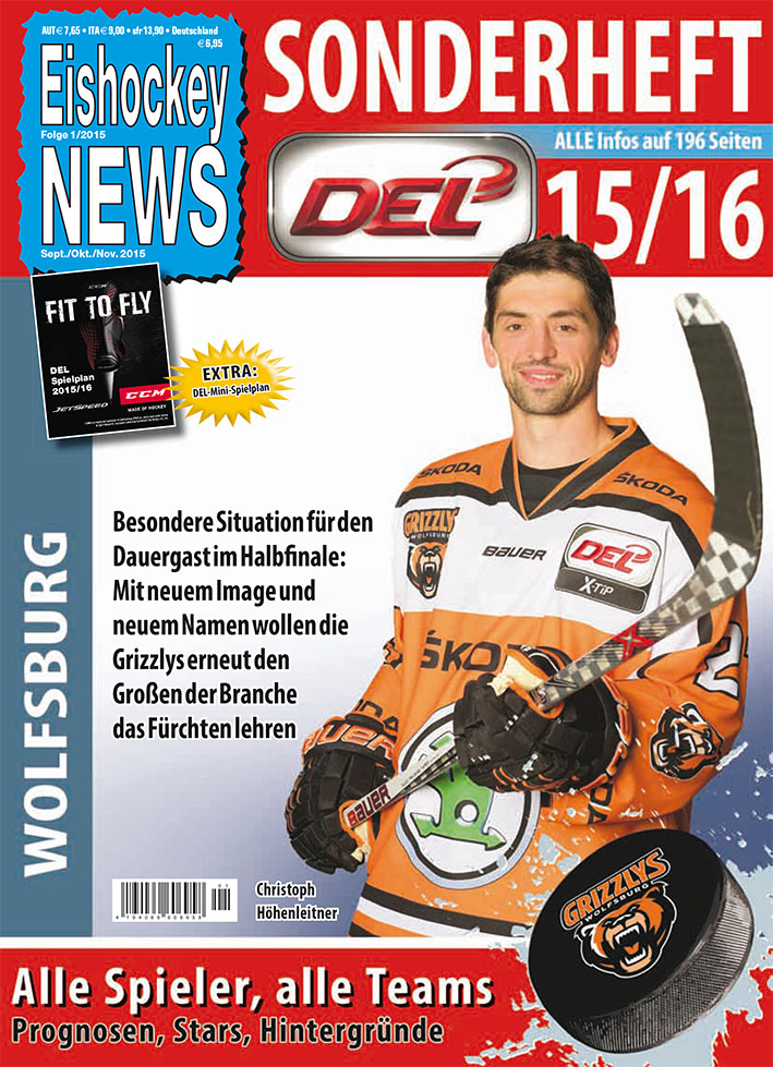 DEL Sonderheft 2015/16 Clubtitel Wolfsburg