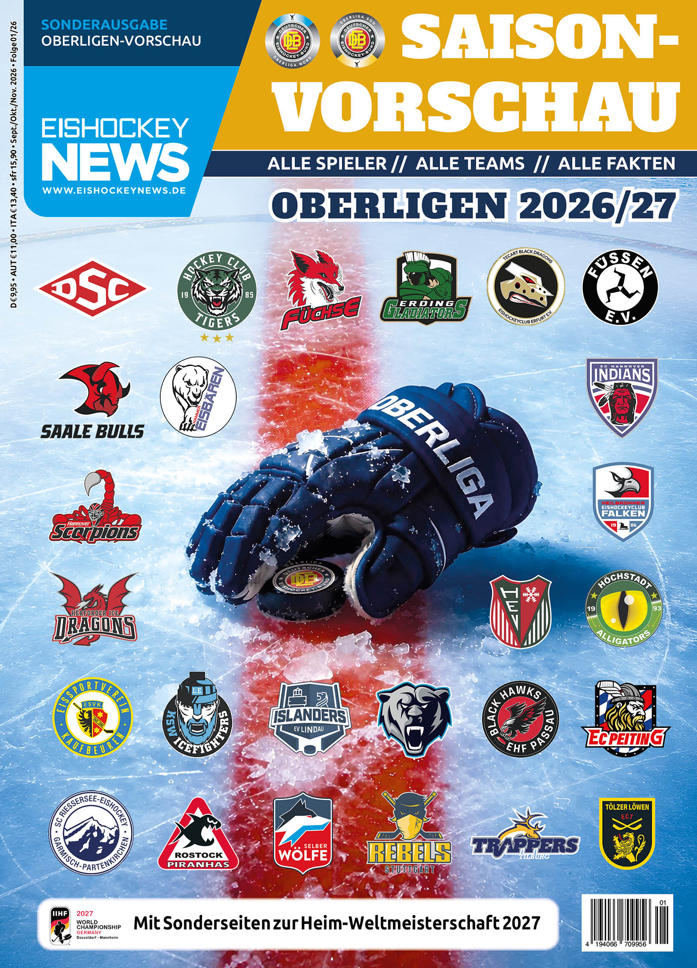 Oberligen Sonderheft 2026/27 