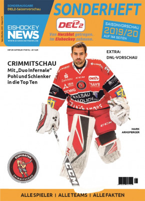 DEL2 Sonderheft 2019/20 mit Crimmitschau-Cover (ab 06.09.19)