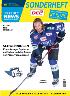 DEL Sonderheft 2019/20 mit Schwenningen-Cover (ab 30.08.19)