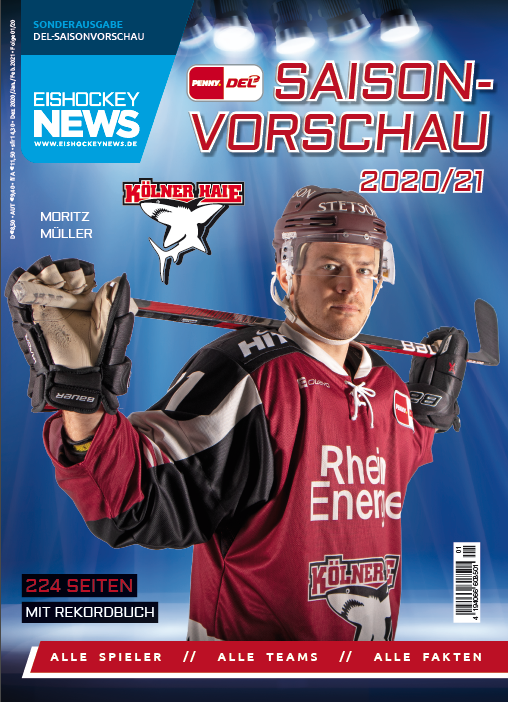 DEL Sonderheft 2020/21 mit Köln-Cover (ab 17.12.20)