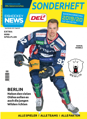 DEL Sonderheft 2019/20 mit Berlin-Cover (ab 30.08.19)