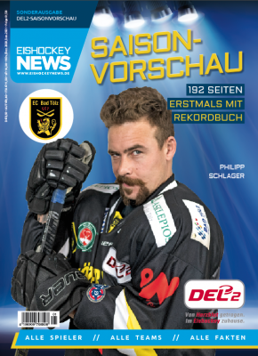 DEL2 Sonderheft 2020/21 mit Bad Tölz-Cover