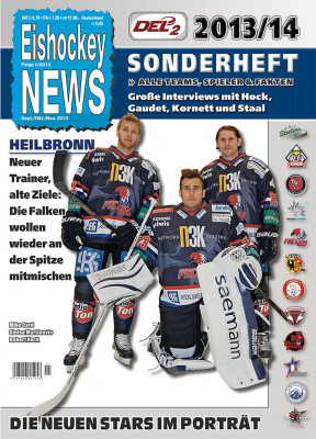 DEL2 Sonderheft 2013/14 mit Heilbronn-Cover