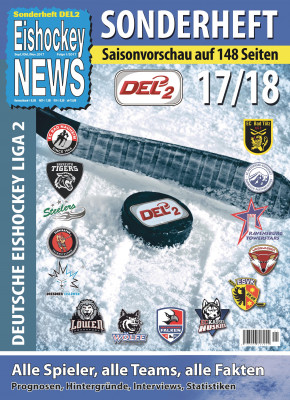 DEL2 Sonderheft 2017/18 mit allgemeinem Cover