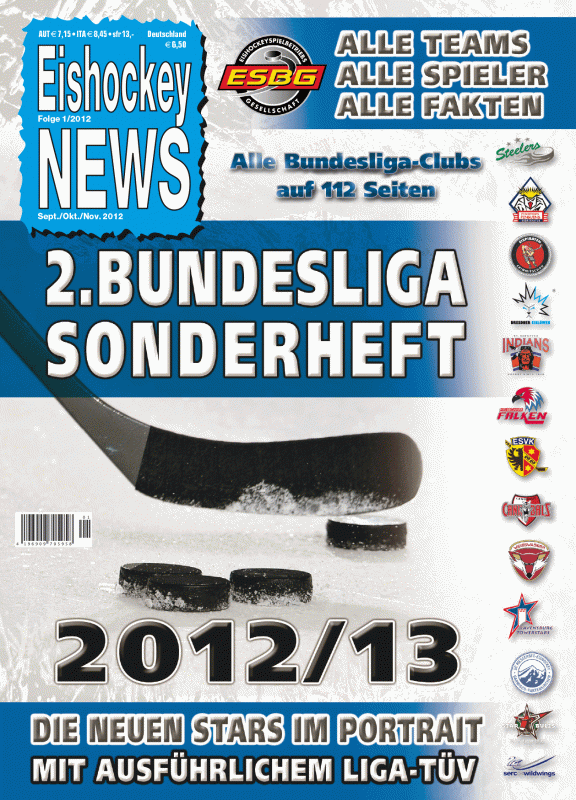2. Bundesliga Sonderheft 2012/13 mit allgemeinem Cover