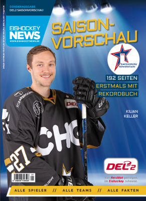 DEL2 Sonderheft 2020/21 mit Ravensburg-Cover