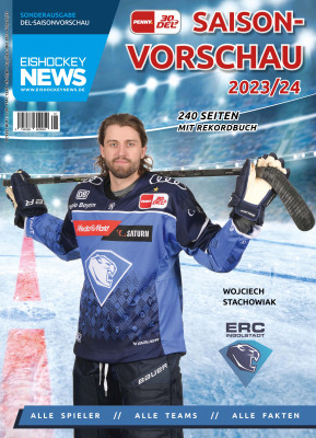 DEL Sonderheft 2023/24 mit Ingolstadt-Cover